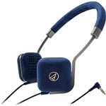オーディオテクニカ ポータブルヘッドホン ネイビー ATH-UN1 NV