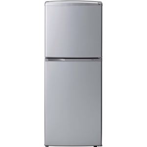 ハイアール AQUA 137L 2ドア冷蔵庫 耐熱100℃テーブル トップフリーザー 静音化設計約23dBアーバンシルバー AQR-141D（S）