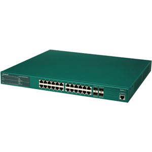 パナソニックESネットワークス PoE Plus対応 24ポートL2スイッチングハブ（Giga対応）Switch-M24GPWR+ PN26249K - 拡大画像