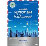 日本通信 b-mobile VISITOR SIM 1GB prepaid （Micro） BM-VSFRMLC-1GBM