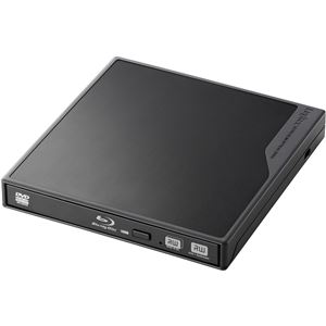 Logitec USB Blu-rayDrive／4K・3D再生／BDXLライティング付／USB3.0／ブラック LBD-PMJ6U3VBK