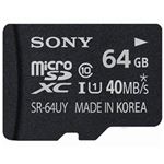 SONY（ソニー） microSDXCメモリーカード UHS-I 64GB Class10 SR-64UYA