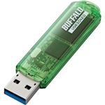 バッファロー USB3.0用 USBメモリー スタンダードモデル 64GB グリーン RUF3-C64GA-GR