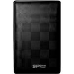 シリコンパワー USB3.0／2.0対応 Diamond D03 ポータブルHDD 1TB SP010TBPHDD03S3K