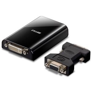 バッファロー USB2.0専用 ディスプレイ増設アダプター GX-DVI／U2C - 拡大画像