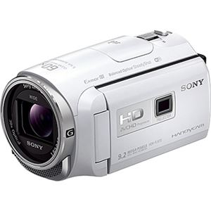 SONY（ソニー） デジタルHDビデオカメラレコーダー Handycam PJ670 ホワイト HDR-PJ670／W