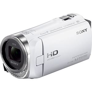 SONY（ソニー） デジタルHDビデオカメラレコーダー Handycam CX480 ホワイト HDR-CX480／W