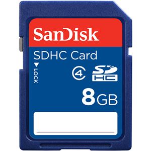 サンディスク スタンダード SDHCカード 8GB SDSDB-008G-J01 - 拡大画像