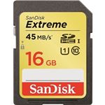 サンディスク エクストリーム SDHC UHS-I カード 16GB SDSDXL-016G-J35