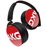 AKG プレミアムDJスタイル・オンイヤーヘッドホン Y50 （レッド） Y50RED