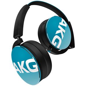 AKG プレミアムDJスタイル・オンイヤーヘッドホン Y50 （ティールブルー） Y50TEL