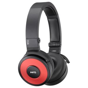 AKG DJスタイル・オンイヤーヘッドホン Y55 （レッド） Y55RED