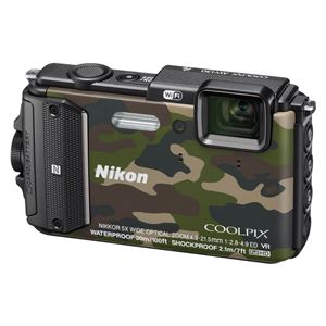 ニコン デジタルカメラ COOLPIX AW130 カムフラージュグリーン COOLPIXAW130GR