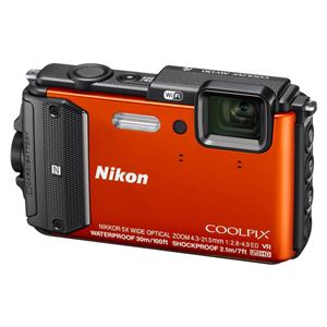 ニコン デジタルカメラ COOLPIX AW130 オレンジ COOLPIXAW130OR