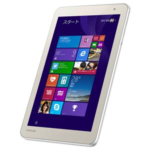 東芝 dynabook Tab S68／N：AtomZ3735F／2G／64Gフラッシュメモリ／Digitizer+Touchpanel／8.0_WXGA／8.1Pro32／Office HB 2013 PS68NSYK9L7JA41