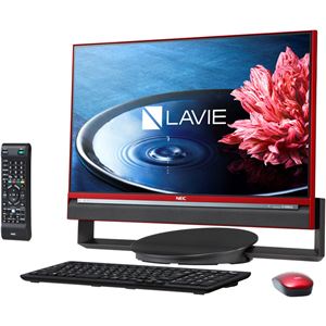 NEC LAVIE Desk All-in-one - DA770／BAR クランベリーレッド PC-DA770BAR