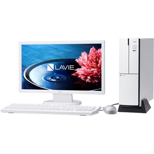 NEC LAVIE Desk Tower - DT150／BAW ホワイト PC-DT150BAW