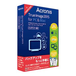 アクロニス Acronis True Image 2015 for PC and Mac - 3Computer THMVB3JPS