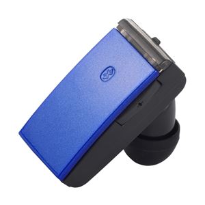 バッファロー（サプライ） ヘッドセット Bluetooth3.0+EDR対応 超小型 CVC搭載 ブルー BSHSBE18BL - 拡大画像