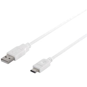 バッファロー（サプライ） USB2.0ケーブル（A to C） 2m ホワイト BSUCA220WH - 拡大画像