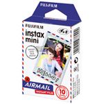 富士フイルム チェキ用カラーフィルム instax mini 絵柄（エアメール） 10枚入 INSTAX MINI AIRMAIL WW 1