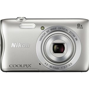 ニコン デジタルカメラ COOLPIX S3700 シルバー COOLPIXS3700SL