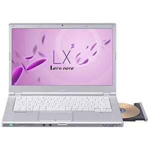 パナソニック Let's note LX4 店頭（Corei5-5300UvPro／HDD500G／SMD／W8.1P64／14HD+／シルバー／OFHBPre） CF-LX4DDABR