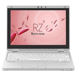 パナソニック Let's note RZ4店頭（CoreM-5Y10c／SSD128G／W8.1_64／10.1WUXGA／シルバー） CF-RZ4LDDJR