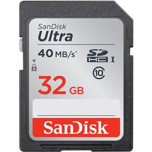 【訳あり・在庫処分】サンディスク ウルトラ SDHC UHS-I カード 32GB SDSDUN-032G-J01 - 拡大画像