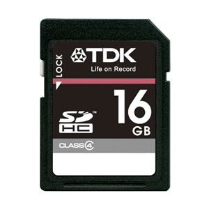 TDK SDHCメモリーカード Class4準拠モデル 16GB T-SDHC16GB4