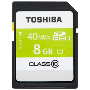 東芝（家電） UHS-I Class10 SDHCカード 8GB SD-BU008G