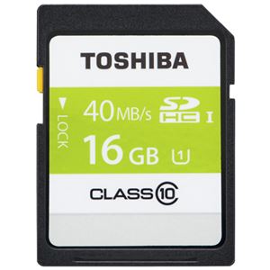 東芝（家電） UHS-I Class10 SDHCカード 16GB SD-BU016G