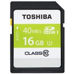 東芝（家電） UHS-I Class10 SDHCカード 16GB SD-BU016G