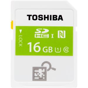 東芝（家電） NFC搭載 SDHC UHS-I カード Class10 16GB SD-NFC16GA