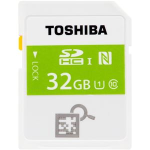 東芝（家電） NFC搭載 SDHC UHS-I カード Class10 32GB SD-NFC32GA