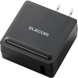 エレコム スマートフォン・タブレット用AC充電器／2A出力／USB-Aメス／ブラック MPA-ACUCN001BK