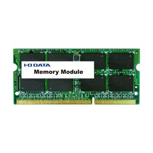 アイ・オー・データ機器 ノートPC用 PC3L-12800（DDR3L-1600）対応メモリー（簡易包装モデル）4GB SDY1600L-4G／ST - 拡大画像