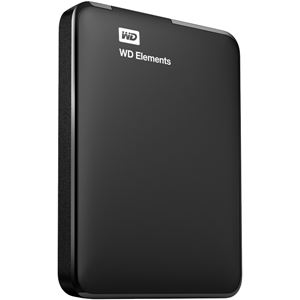 アイ・オー・データ機器 ポータブルハードディスクドライブ 「WD Elements Portable」 1TB WDBUZG0010BBK-JESN