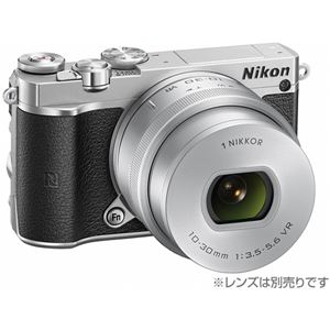 ニコン レンズ交換式アドバンストカメラ Nikon 1 J5 ボディー シルバー N1J5SL - 拡大画像
