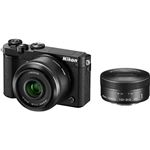 ニコン レンズ交換式アドバンストカメラ Nikon 1 J5 ダブルレンズキット ブラック N1J5WLKBK