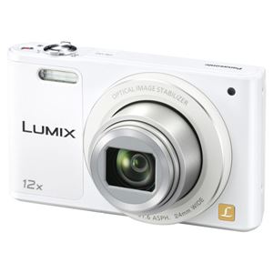 パナソニック（家電） デジタルカメラ LUMIX SZ10 （ホワイト） DMC-SZ10-W