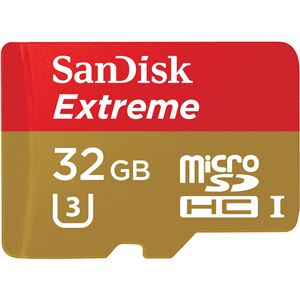 サンディスク エクストリーム microSDHC UHS-I カード 32GB SDSDQXL-032G-J35A