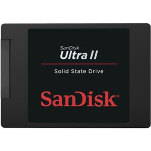 サンディスク ウルトラ II ソリッドステートドライブ 120GB SDSSDHII-120G-J25