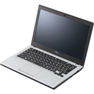 NEC VersaPro UltraLite タイプVB （Core i3-6100U2.3GHz/4GB/500GB/ドライブ無/OF無/無線LAN/87キー/Windows7 Pro32bit（Win10DG）/3Yパーツ） PC-VK23LBRD64JP