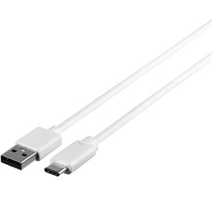 バッファロー（サプライ） USB2.0ケーブル（A to C） 0.5m ホワイト BSUAC205WH - 拡大画像