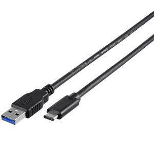 バッファロー（サプライ） USB3.1 Gen1ケーブル（A to C） 1.0m ブラック BSUAC31110BK - 拡大画像