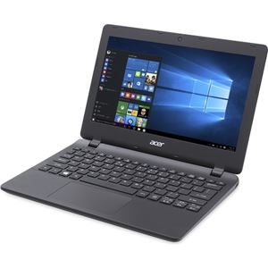 Acer Aspire ES 11 （CeleronN3050/4GB/500GB/ドライブなし/11.6/Windows10Home（64bit）/APなし/ダイヤモンドブラック） ES1-131-F14D/K - 拡大画像