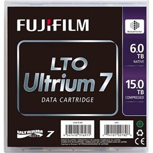 富士フイルム（メディア） LTO Ultrium7 データカートリッジ 6.0TB LTO FB UL-7 6.0T J - 拡大画像