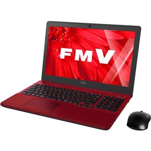 FUJITSU LIFEBOOK AH53/X ルビーレッド FMVA53XR