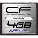 グリーンハウス データ転送速度133倍速（20MB/秒） GH-CF4GC